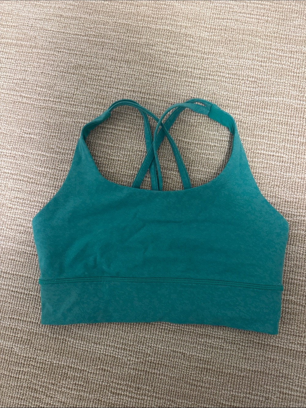 lululemon athletica Teal Strappy Sports Bra